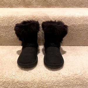 New! Children's Place black boots, size 11